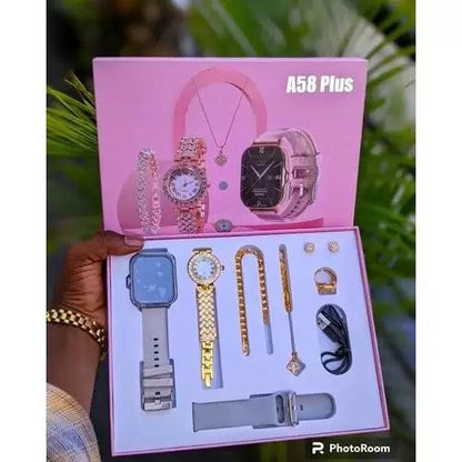 A58 Plus 6 in 1 - Smartwatch For Women