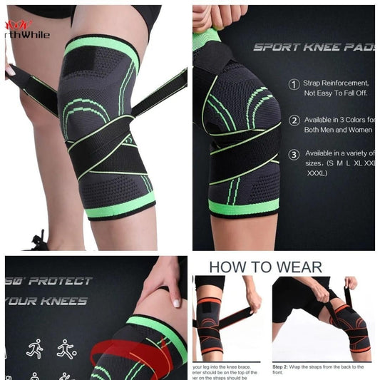 3D Weaving Knee Support Band