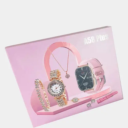 A58 Plus 6 in 1 - Smartwatch For Women